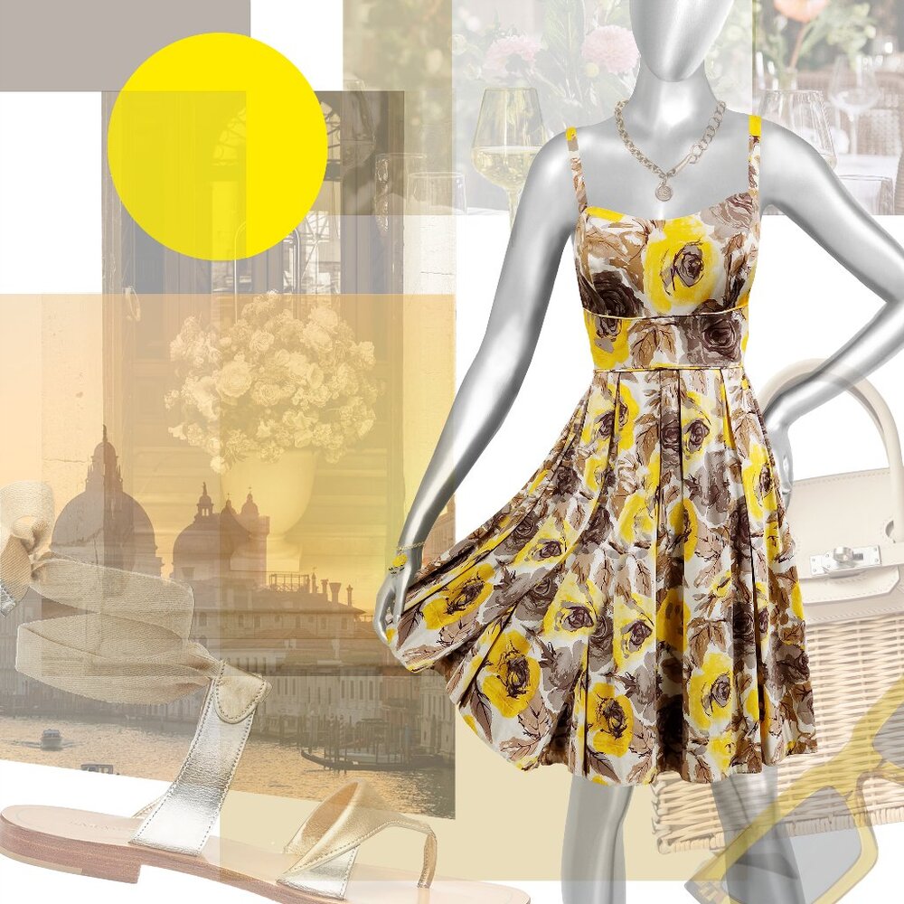 SUNDRESS Sunny Summer Roses